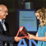 Andrea Portante RAI Gold premia Carolina Crescentina