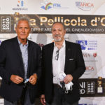 Francesco Rutelli presidente ANICA con il direttore Artistico de La Pellicola dOro Enzo De Camillis.