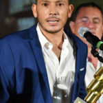 Jacopo Anzellotti ritira il premio di Luca Anzellotti