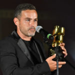 Samuele Brancato ritira il premio di Emiliano Novelli