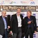 da sx Aldo Albano presidente FiTel Enzo De Camillis il produttore Bruno ALtissimi
