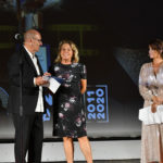 da sx. Stefano Masciarelli Cecilia Valmarana direttore di RAI Movie e Mavina Graziani