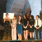 silvia cifani e gli studenti del cine tv orssellini premiano giovanna rei premio giovani miglior attrice 3