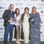 1. Luciano Costa ANNA PAGLIALONGA Antonella Pacetti Rai Italia e CRISTINA BOLLA presidente Liguria FilmCom 2